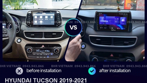 Màn hình DVD Android liền camera 360 Hyundai Tucson 2019 - nay | Fujitech 360 